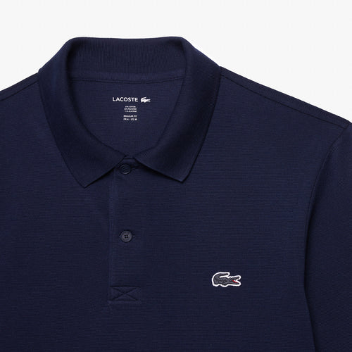 Lacoste - Regular Fit LS Polo in Midnight Blue