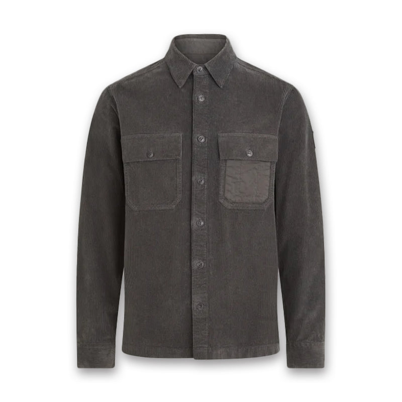 Belstaff - Fallgate Cord Shirt in Forge Grey