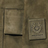 Belstaff - Frame Suede Overshirt in Army Olive