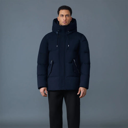 Mackage - Graydon 2-in-1 Lustrous Down Jacket in Navy