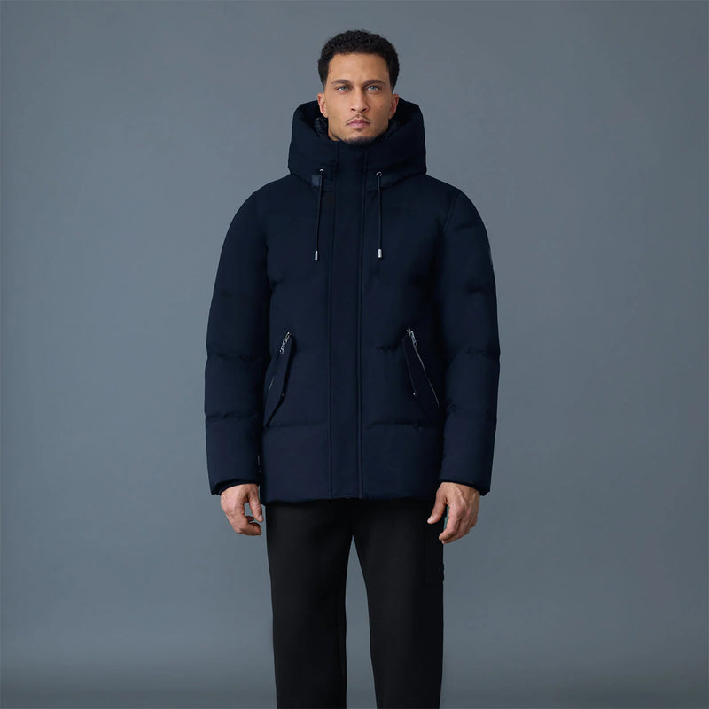 Mackage - Graydon 2-in-1 Lustrous Down Jacket in Navy - Nigel Clare