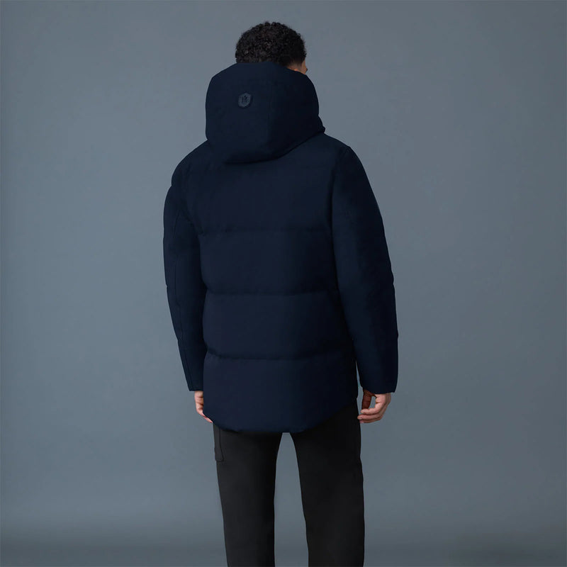 Mackage - Graydon 2-in-1 Lustrous Down Jacket in Navy - Nigel Clare