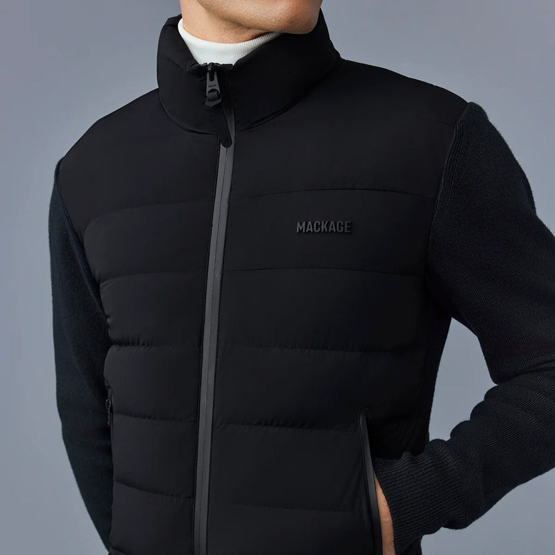 Mackage - Haney-City Hybrid Light Down Jacket in Black