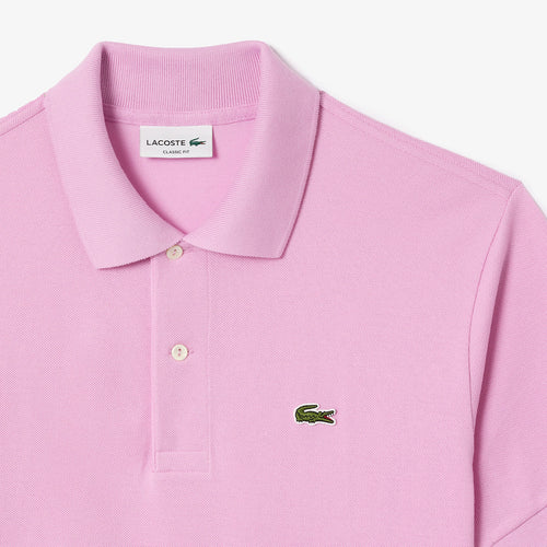 Lacoste - Classic Fit Polo in Pink - Nigel Clare