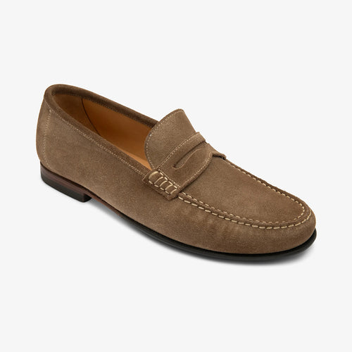 Loake - Jefferson Loafer in Flint Suede