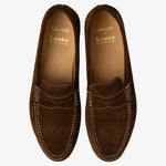 Loake - Jefferson Loafer in Brown Suede