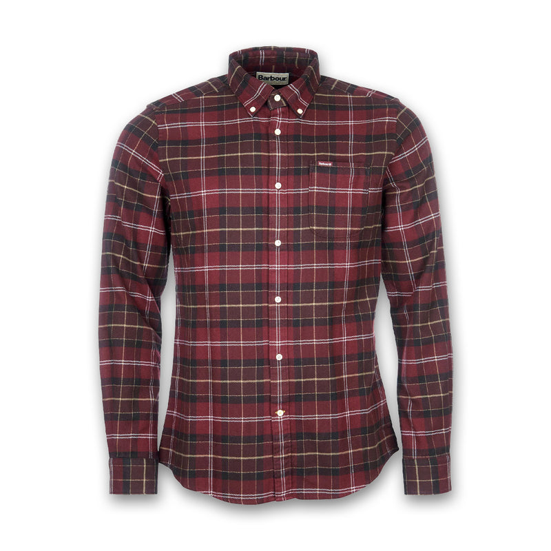 Barbour - Kyeloch TF Shirt in Winter Red - Nigel Clare