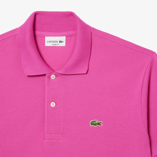 Lacoste - Classic Fit Original Piqué Polo in Pink