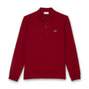 Lacoste - Classic Fit LS Polo in Bordeaux