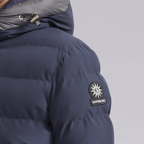 Sandbanks - Banks Puffer Jacket in Navy