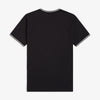 Fred Perry - Twin Tipped T-Shirt in Black