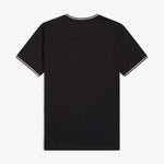 Fred Perry - Twin Tipped T-Shirt in Black