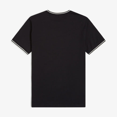 Fred Perry - Twin Tipped T-Shirt in Black