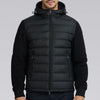 Sandbanks - Qutlander Polar Fleece Hybrid Jacket in Black