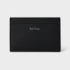 Paul Smith - 'Mini Stripe' Cardholder in Black