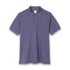 Paul Smith - 'Artist Stripe' Placket Polo Shirt in Lilac