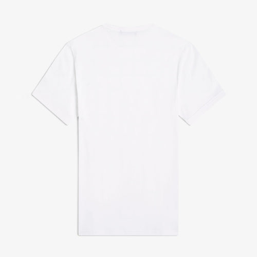 Fred Perry - Ringer T-Shirt in White