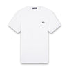 Fred Perry - Ringer T-Shirt in White