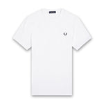 Fred Perry - Ringer T-Shirt in White