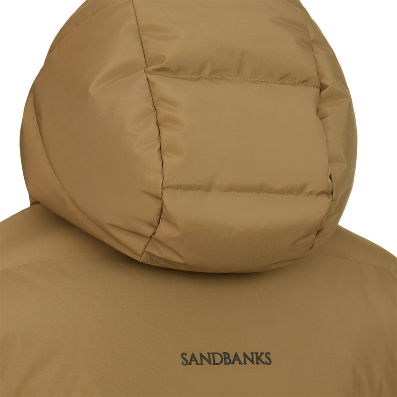 Sandbanks - Alpha Puffer Jacket in Desert Sand