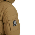 Sandbanks - Alpha Puffer Jacket in Desert Sand