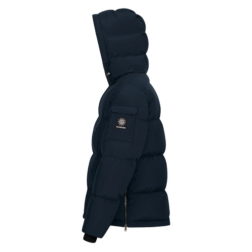 Sandbanks - Alpha Puffer Jacket in Navy