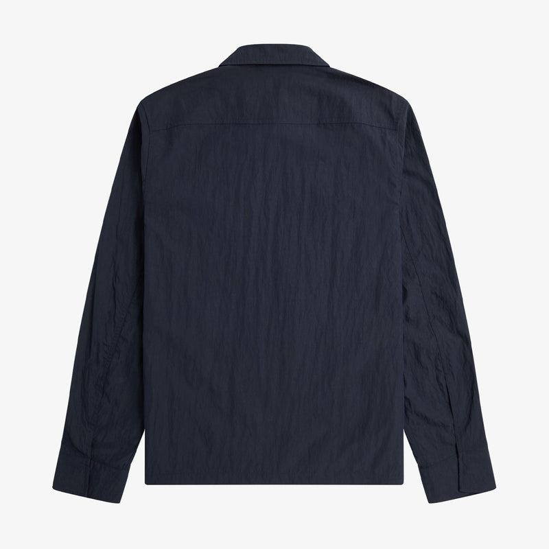 Fred Perry - Zip Through Overshirt in Navy