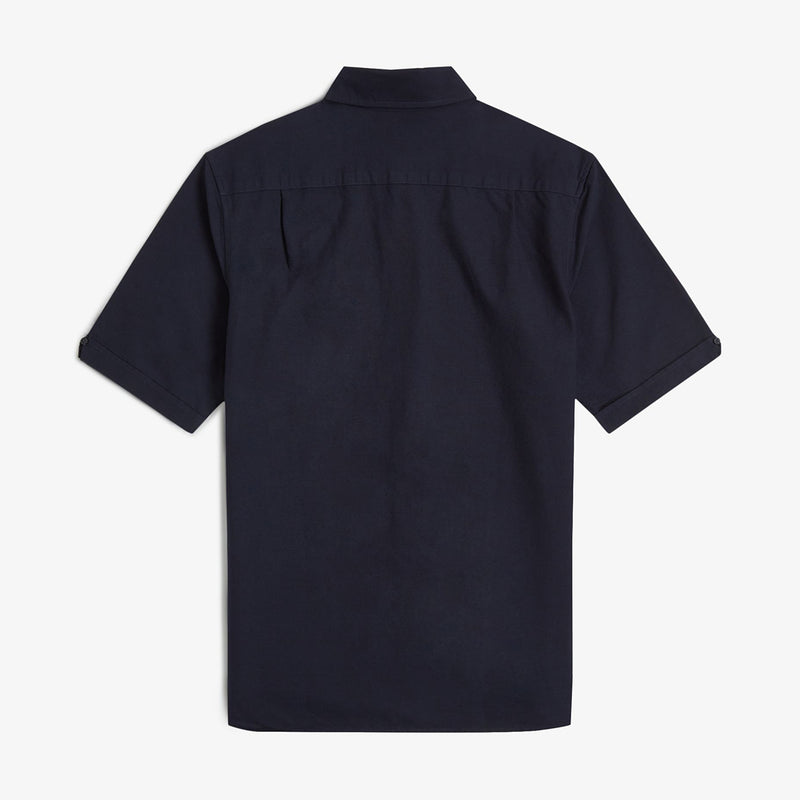 Fred Perry - Oxford SS Shirt in Navy