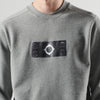 Mastrum - Tromp L'Oeil Sweatshirt in Grey Marl