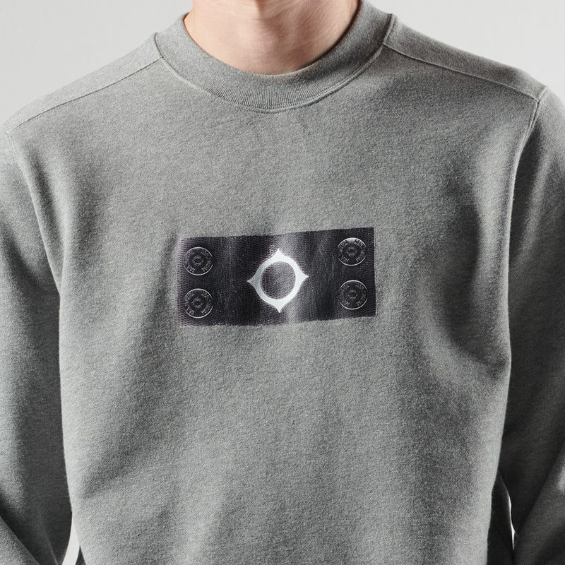 Mastrum - Tromp L'Oeil Sweatshirt in Grey Marl