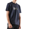 Mastrum - Trompe L'Oeil Badge Tee in Ink Navy