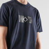 Mastrum - Trompe L'Oeil Badge Tee in Ink Navy