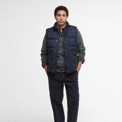 Barbour - Brampton Puffa Gilet in Navy