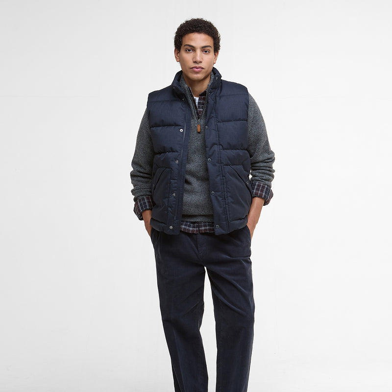 Barbour - Brampton Puffa Gilet in Navy
