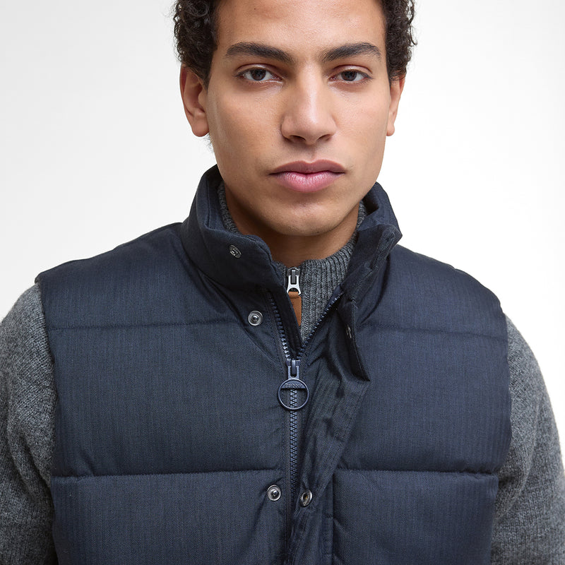 Barbour - Brampton Puffa Gilet in Navy