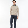 Barbour - Essential Tisbury Crew-Neck in Stone