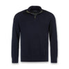 Barbour - Cotton Half Zip in Navy