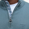 Barbour - Cotton Half Zip in Vintage Teal