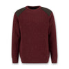 Barbour - Raisthorpe Crew Neck Jumper in Fired Brick