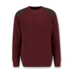 Barbour - Raisthorpe Crew Neck Jumper in Fired Brick