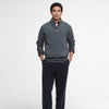 Barbour - Talder Half Zip Sweater in Charcoal - Nigel Clare