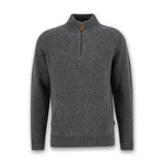 Barbour - Talder Half Zip Sweater in Charcoal - Nigel Clare