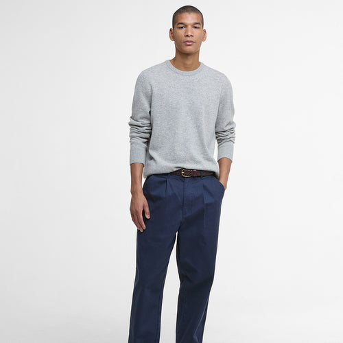 Barbour - Waterbury Crew Neck Jumper in Mist