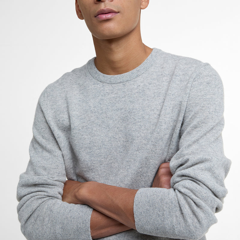 Barbour - Waterbury Crew Neck Jumper in Mist