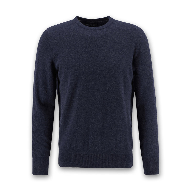 Barbour - Waterbury Crew Neck Jumper in Navy