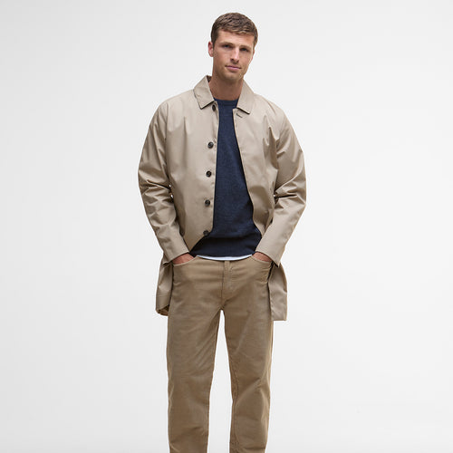 Barbour - Waterbury Crew Neck Jumper in Navy