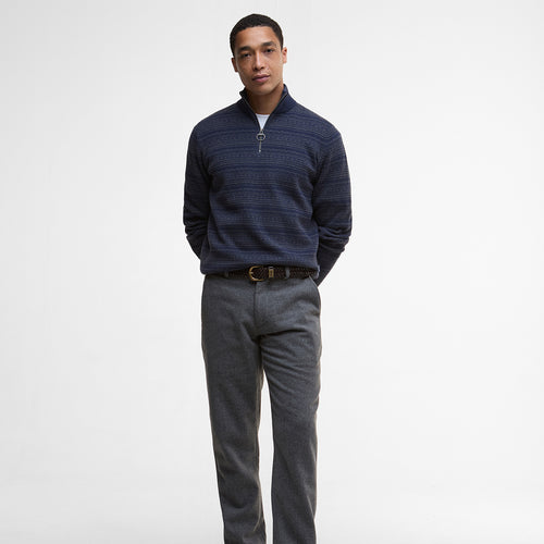 Barbour - Dartfield Half-Zip Jumper in Navy