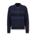 Paul Smith loves Barbour - Navy Knitted Bomber Jacket