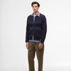 Paul Smith loves Barbour - Navy Knitted Bomber Jacket