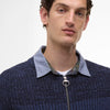 Paul Smith loves Barbour - Navy Knitted Bomber Jacket